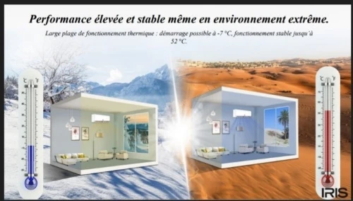 CLIMATISEUR SPLIT IRIS 12000BTU 2025 AZAO INVERTER T1
