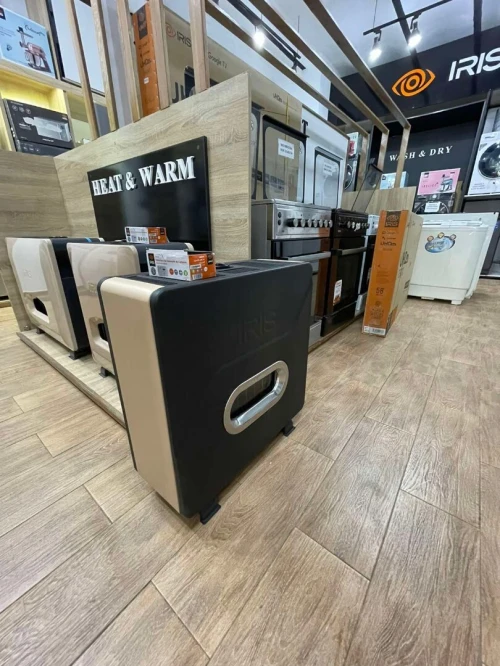 CHAUFFAGE IRIS LAVA NOIR 10KW +DÉTECTEUR