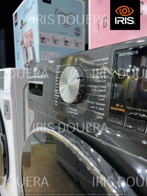 MACHINE A LAVER IRIS HUBLOT COMBO 10.5 KG +SECHELINGE