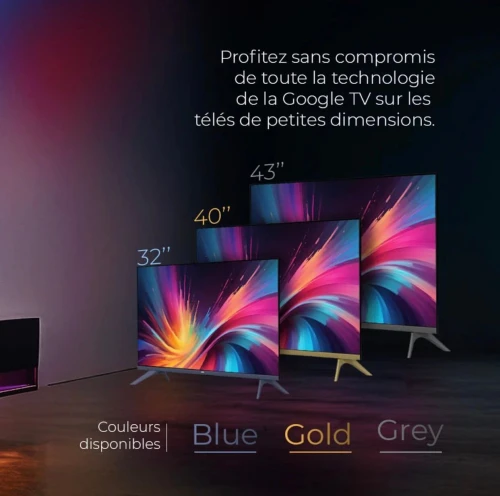 TV IRIS 32 G4030 ANDROID GOOGLE TV 32POUCES HD