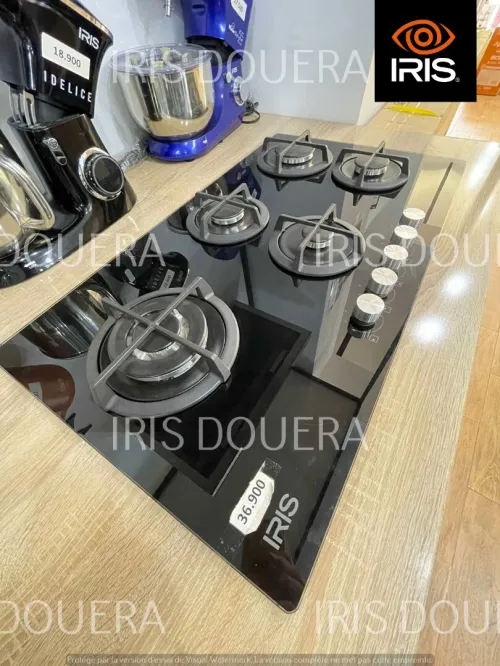 TABLE DE CUISSON IRIS 5 FEUX 90CM