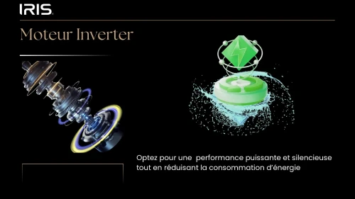 IRIS LAVE VAISSELLE 15 COUVERT INOX