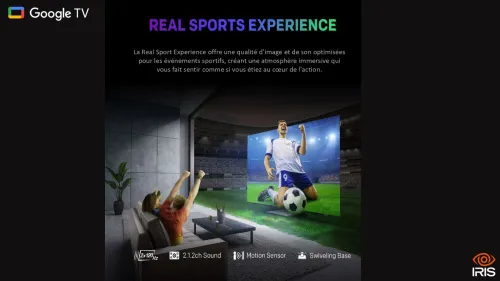 TV IRIS 55"/65" OLED S9900 GOOGLE TV UHD 4K 120Hz