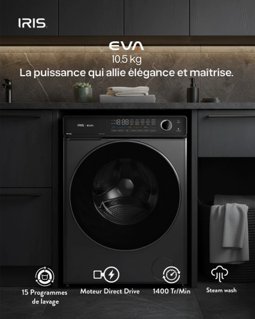 MACHINE A LAVER IRIS EVA 10.5KG