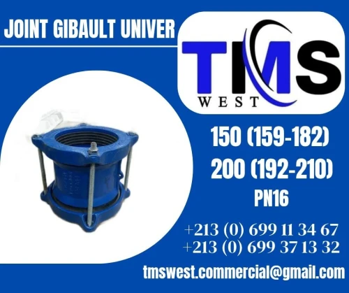 Joint gibault universel pn 16 
