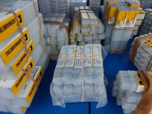 Kennametal (Portes outils - Plaquettes - Forets - Alésoirs - Fraise)forets - 