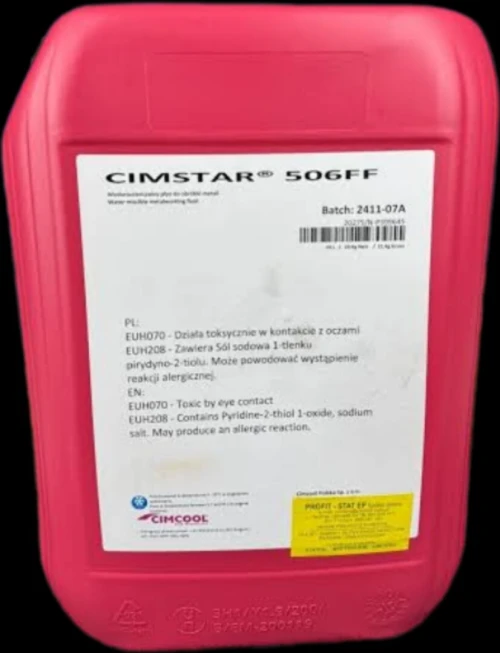 Lubrifiant Huile de coupe 506FF Cimstar 