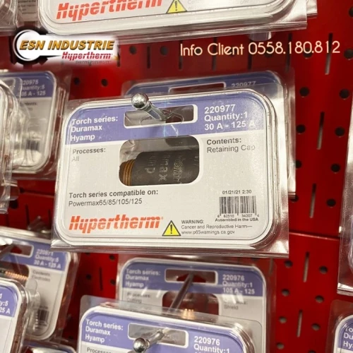 Hypertherm Original, Consommables Duramax torche PowerMax 