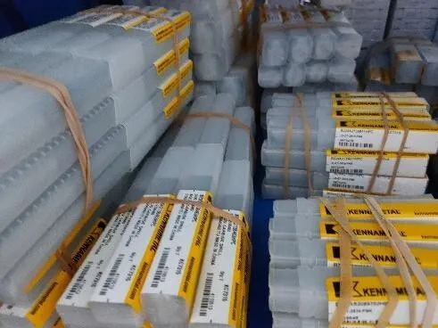 Kennametal (Portes outils - Plaquettes - Forets - Alésoirs - Fraise)forets - 