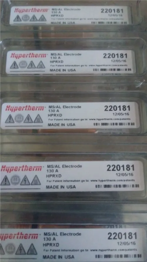 Hypertherm Original Consommables Torche HPR 130- HPR 260-HPR 400