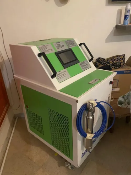Machine nettoyage les carbon cleaning système 