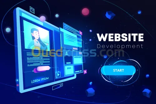 web site development 
