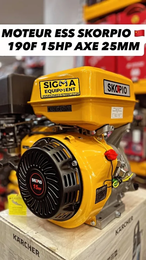 MOTEUR 1 CYLENDER DIESEL / ESS / 192FAM / 190F / 188F / 186FAM / 178FAM / 170FA / 15LD315 / GX390 / 168F / EY20D
