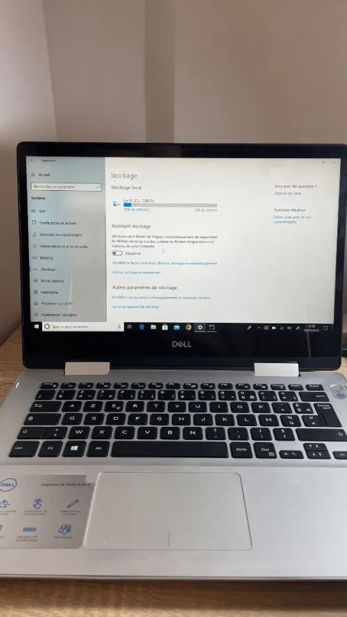 Pc portable 2in1  tablette aussi