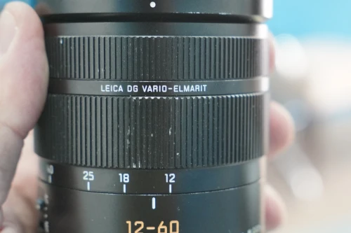 Leica 12-60 mm f2.8-4 DG VARIO-ELMARIT ASPH OIS M4/3 Lumix عدسة لوميكس ليكا