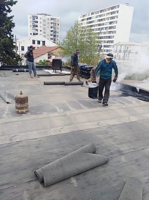  Travaux d'étanchéité Bâtiment 