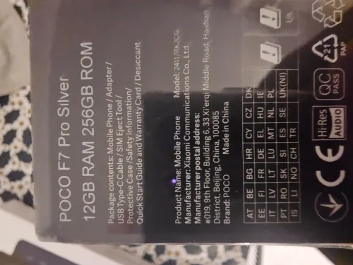 Pocco F7 pro