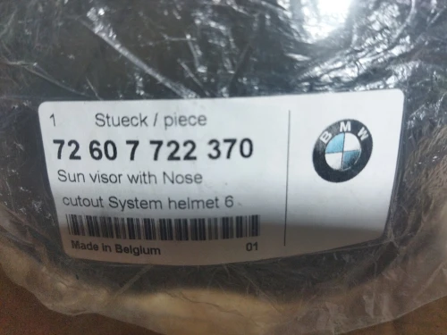 Visière solaire casque bmw Evo 6 Neuf