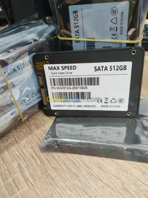 DISQUE DUR SSD SATA 512 GO MAX SPEED