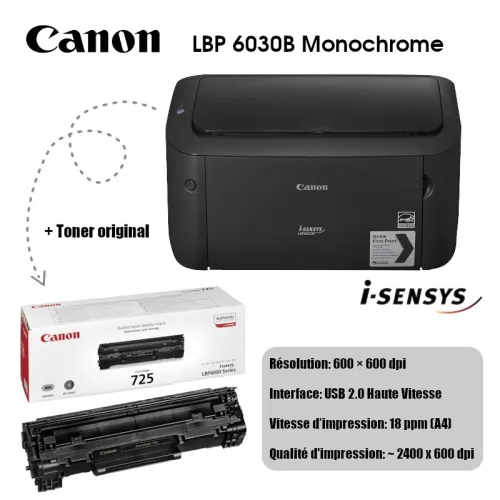 Imprimante laser monochrome Canon-LBP6030B