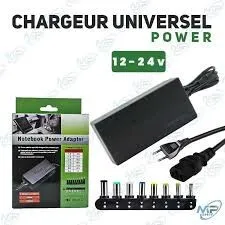 CHARGEUR LAPTOP UNIVERSEL NOTEBOOK POWER ADAPTER