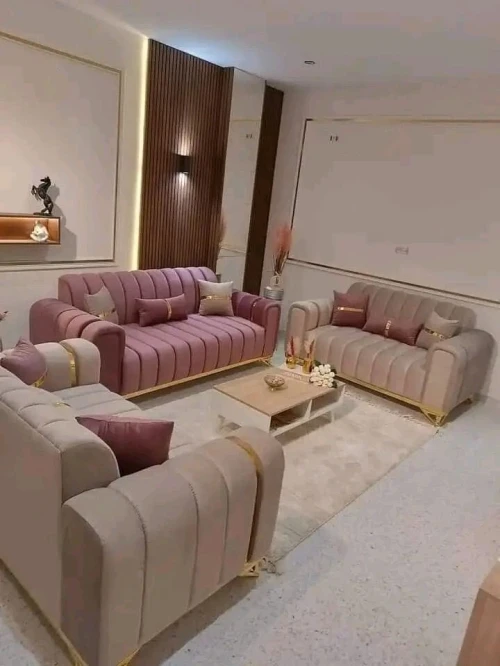 Salon moderne haut de gamme sur mesure