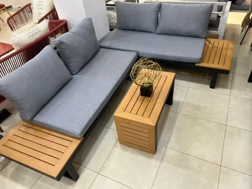 Salon de Jardin en L