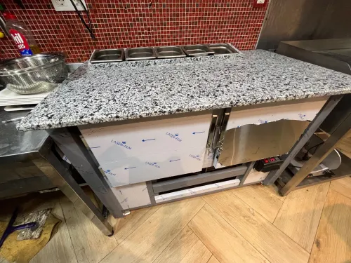 Table de travail frigo 