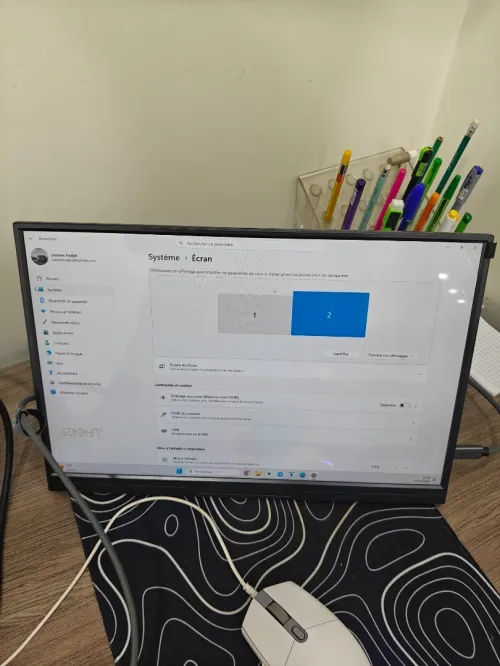 Moniteur ecran externe 15.6 digital