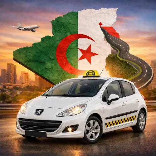 سيارة مع سائق لنقل الأشاخص داخل الولاية وخارجها
