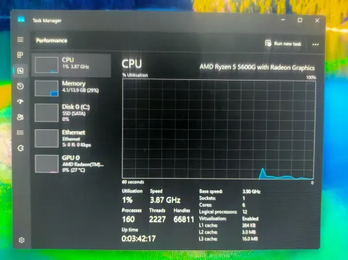 Pc gimer Rayzen 5 5600g _RAM 16 pak