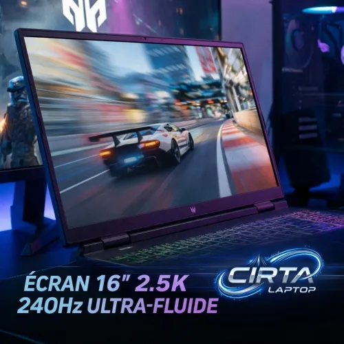 ACER PREDATOR PHN16 72 i9 14900HX 5.8GHz RTX 4060 240Hz 16 pouces 2.5K laptop gamer