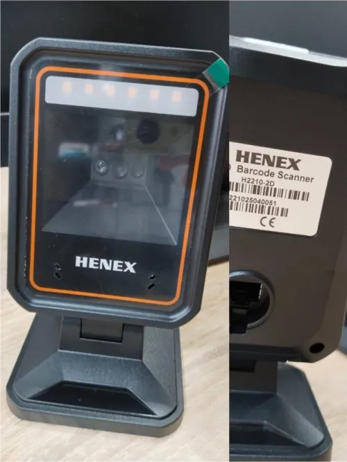  LECTEUR CODE A BARRE HENEX H2210 2D 3D QR