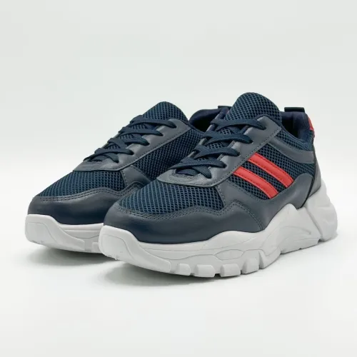 Chasseur streetwear casual confortable semelle absorbant au chocs Bleu nuit 