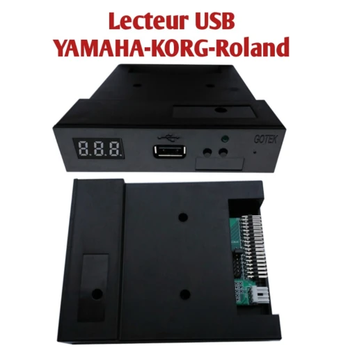 Lecteur Flash Disk(YAMAHA-KORG-ROLAND)