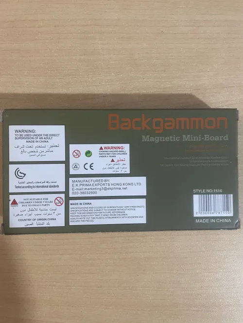 BACKGAMMON magnetic