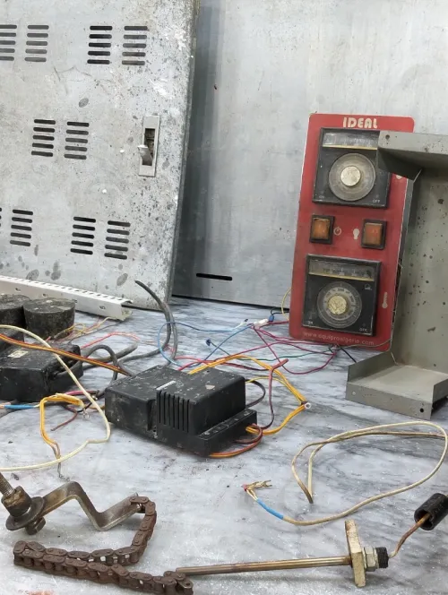 Pièces détachées pour four a gaz 