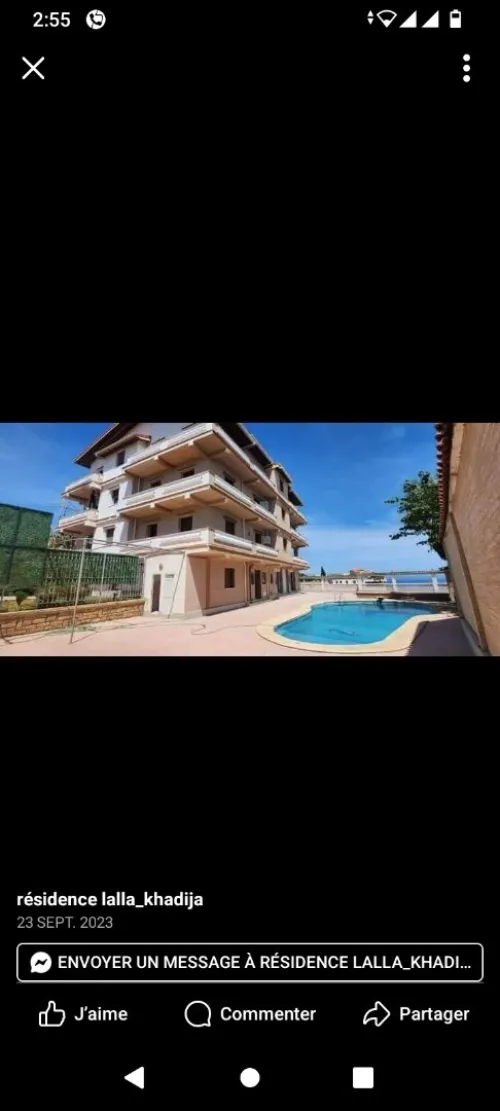 Location Appartement Studio F2 F3 Alger El marsa