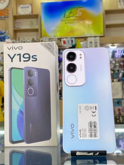 VIVO Y19S 6/128GB  (BLEU ET BLANC) 
