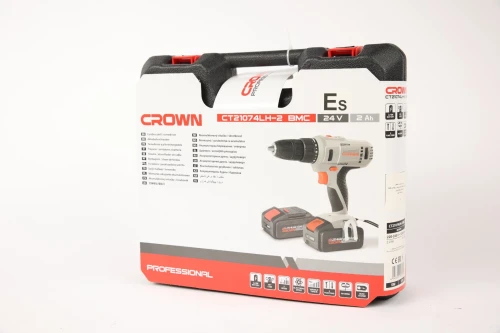 VISSEUSE / PERCEUSE SANS FIL 24V _ CROWN | CT21074LH-2 BM