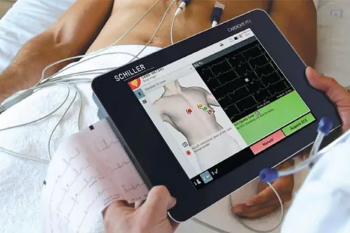 Electrocardiographe ECG Schiller FT-1 Cardiovit (6 pistes)