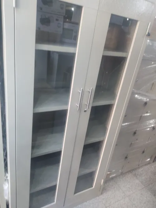 ARMOIRE LOCAL METALIQUE VITRE 2 PORTE