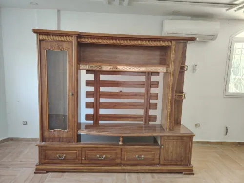 Bibliothèque table tv