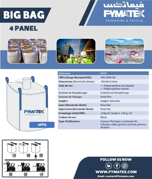 Production De Big Bag 4PANEL