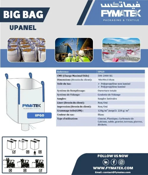 Production De Big Bag UPANEL