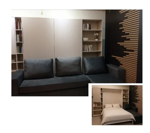 Meuble 2 en 1 : lit/canapé - lit/bureau....