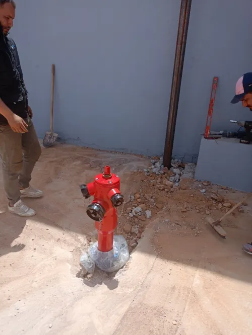 Installation industrielle en general ( réseau anti-incendie