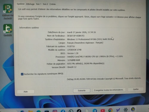 Fujitsu lifebook