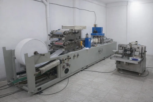 Machine professionnelle Chuanda à serviettes de table  avec emballeuse automatique