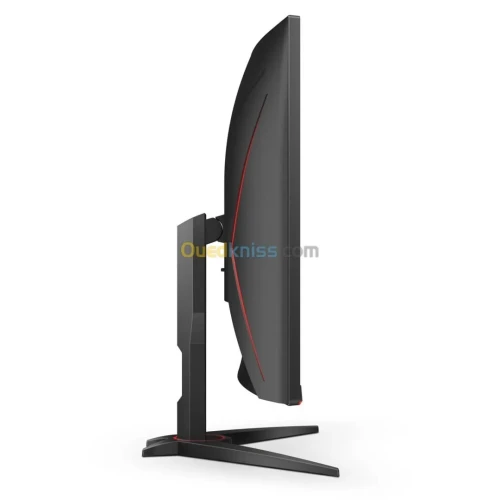 ECRAN AOC C32G2ZE - GAMING 32" FHD - 240HZ - DALL VA CURVED - 0.5MS - DP/HDMI - AJUSTABLE - BLACK